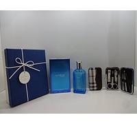 Luxury Gift Box For Men, Ice Blue Man Eau de toilette 100ml Perfume For Men + 7cs Stainless Steel Nail Care Personal Manicure Kit In Gift Box