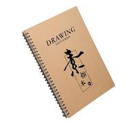 Luxury Gilded Hardcover Sketch Pad Notebook Thickened Pages for Painting Practice Drawing Paper Gold Foil Cover Drawing Pad