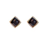 Luxury Gold Earrings for Women: Hypoallergenic 18K Plated Studs with 5A Zircon, Elegant Everyday Wear & Gift Idea