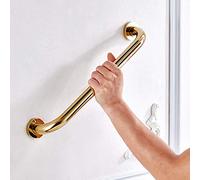 Luxury Gold Plated Brass Grab Bar - 30/35/40/45/50cm Bathroom Safety il for Bathtub - Secure Support Handle & Towel Holder - 50cm Size