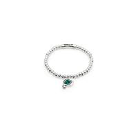 Luxury Green Bracelet by UNOde50 - M - Sterling Silver Plated / Metal Alloy