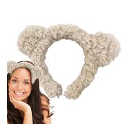 Luxury Hair Bands, Trendy Headbands for Women - Wide Headband Hair Hoops - Bear Ear Shape Hair Headband, Elastic Headband Hair Accessories, Cartoon Hairbands for Women Girls