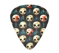 Luxury Halloween cute gothic horror voodoo dolls Guitar pick Fashion Guitar Picks Suitable for Acoustic Guitar Electric Guitar Bass 0.46mm/0.71mm/0.96mm