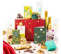 Luxury Hamper, for Her, Christmas, 2X Prosecco, EDEN & CO | Christmas Luxury Hamper with Truffles & Hot Chocolate Set. Includes 2x Bottega Prosecco.