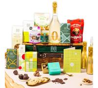 Luxury Hamper, Just Because Wicker Sharing Hamper, 2X Prosecco, EDEN & CO | Just Because Luxury Wicker Sharing Family Hamper for Her with Truffles & Hot Chocolate Set. Includes 2x Bottega Prosecco.