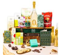 Luxury Hamper, Wicker Sharing Hamper, 2X Prosecco, EDEN & CO | Luxury Wicker Sharing Family Hamper for Women & Men with Truffles & Hot Chocolate Set. Includes 2x Bottega Prosecco.