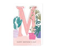 Luxury Handmade Fold-Out Three Panel Mother's Day Card For Mum - by Hotchpotch London