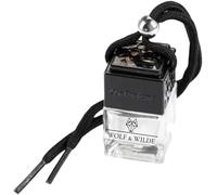Luxury Hanging Car Air Freshener Diffuser Oil | Wolf & Wilde (Wilde Lemongrass Essential Oil)