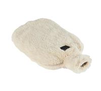 Luxury Heatable Bottle Microwavable Faux Fur Lavender Scented Heat Pad Almond