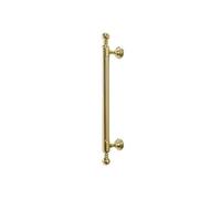 Luxury High-end Furniture Hardware Modern Minimalist Wardrobe and Cabinet Door Handles Single-Hole Drawer Pulls(Bright Gold-128mm)