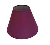 Luxury Home Room - Living Décor - Dual Textured- Coolie Fabric- Lampshade - Perfect Lighting - Purpose Floor Ceiling Table Lampshade - Practical & Eye-Caring - Perfect Lighting (Maroon, 23cm)
