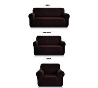 Luxury Home Sofa Protector Couch Slipcover Set - Elastic Spandex, Non-Slip Furniture Protector Set for 3/2/1 Cushion