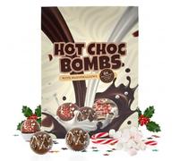 Luxury Hot Chocolate Bomb Gift Set - 6 Flavoured Hot Chocolate Bombs with Marshmallows - Premium Gift for Christmas for Couples, Friends & Family - Indulgent Xmas Stocking Fillers