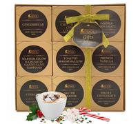 Luxury Hot Chocolate Gift Set - 9 Flavoured Premium Hot Chocolate Drinks Gi