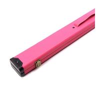 Luxury HOT PINK 2pc Pool Snooker Cue Case - For Centre Joint Cues