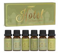 Luxury Hotel Fragrance Oil Set for Diffuser, Premium Essential Oil - Inspired by Ritz Carlton, Westin, Marriott, Fairmont, Hilton, Edition, Classic Hotel Scents Re-Imagined, Gift for Women and Men