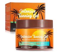 Luxury Intensive Tanning Gel, 150ml Natural Tanning Accelerator Cream for Sunbeds & Outdoor Sun, Hydrating Sun-Kissed Glow for All Skin Types, Shine Brown Tanning Accelerator, Ronzing Sunbed Cream