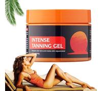 Luxury Intensive Tanning Gel - Carotene Tanning Gel for Sunbathing, Fast-Activating Sunbed Accelerator, Achieve a Natural, Deeper & Color-Instant Tan with Less Exposure to the Sun or Sunbed (1Pcs)
