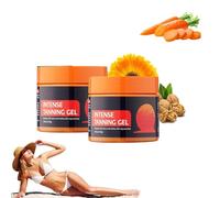Luxury Intensive Tanning Gel, Edinburgh Carotene Tanning Gel for Sunbathing, Haute Beauty Tan ning Gels, Achieve a Natural, Deeper & Color-Instant Tan with Less Exposure to the Sun or Sunbed (#2pcs)