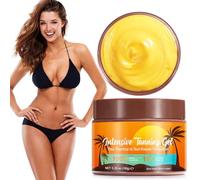 Luxury Intensive Tanning Gel - Hydrating Bronzing Formula for Sunbeds & Outdoor Sun - Promotes Deep, Even Tan & Sun-Kissed Glow - Most Skin Types (03)