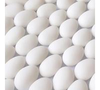 Luxury Italian Sugared Almonds - Multiple Colours Available - For Wedding Favours and Baby Showers - 1kg Pack / 275 Almonds Approx, White