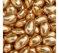 Luxury Italian Sugared Almonds - Multiple Colours Available - For Wedding Favours and Baby Showers - Pack of 30 Almonds, Antique Gold
