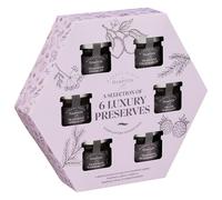 Luxury Jam Collection 6pk - This is The Gift for A Loved One, with A Total of Six Different Flavoured Preservatives Making Up A Tasty Collection - Weight: 192g (Approx.)