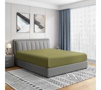 Luxury king fitted brushed microfiber, Sage