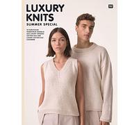 Luxury Knits Summer Special: 15 puristische Handstrick Modelle aus Luxury Organic Cotton Silk und Luxury Cotton Silk Cashmere
