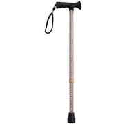 Luxury Ladies Engraved Etched Adjustable Walking Stick Cane with Ergonomic Handle for Women - 25.5” - 35.5”