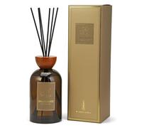 Luxury Large Reed Diffuser 1000ml, Sandalwood Room Diffusers, Long Lasting Air Fresheners, Round Glass Bottle with Fragrance Oil for Living Home, Office, Kitchen & Bathroom
