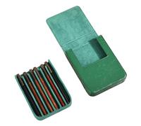 Luxury Leather Pen Organizers Box for 6 Writing Instruments Ideal Corporate Gift with Strong Stitching Compacts Design Business Pen Owner