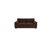 LUXURY LIFE Collingdale Jumbo Cord Fabric 2 Seater Sofa in Chocolate LUXURY LIFE Chocolate