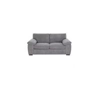 LUXURY LIFE Collingdale Jumbo Cord Fabric 2 Seater Sofa in Grey LUXURY LIFE Grey