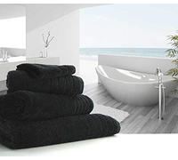 Luxury linenHall 650gsm Plain Black Bath Sheet (SEE SIZE OPTIONS)