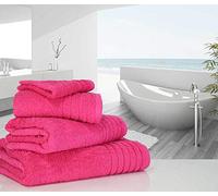 Luxury linenHall 650gsm Plain Hot Pink Bath Sheet (SEE SIZE OPTIONS)