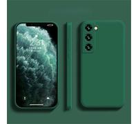 luxury Liquid Silicone Case For Samsung S25 S24 For Galaxy S20 S21 S22 S23 FE Plus Note10 20 A52 A31 A41 A71 A51 A72 A70 A50 Coque,Dark Green,For Galaxy S25 Plus