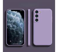 luxury Liquid Silicone Case For Samsung S25 S24 For Galaxy S20 S21 S22 S23 FE Plus Note10 20 A52 A31 A41 A71 A51 A72 A70 A50 Coque,Grass Purple,For Galaxy S25