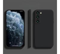 luxury Liquid Silicone Case For Samsung S25 S24 For Galaxy S20 S21 S22 S23 FE Plus Note10 20 A52 A31 A41 A71 A51 A72 A70 A50 Coque,Black,For Galaxy A52