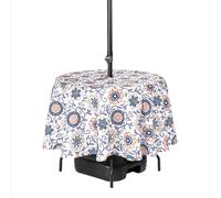 Luxury Living Athens Tablecloth 180cm Diameter Round in Beige Luxury Living Beige