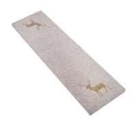 Alan Symonds Christmas Table Runner - STAG 35X120CM CREAM