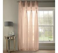 Luxury Living Diana Dolly Voile Semi-Sheer Eyelet Curtain Panel