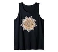 Luxury Mandala with Golden Arabesque t-Shirt Tank Top