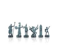 Luxury Manopoulos 32 Piece Chess Set - Inspired by Ancient Greek Mythology - Premium Set Handmade in Greece by Experts