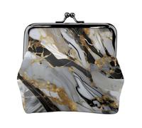 Luxury Marble Pattern Coin Purse, Small Travel Kit Storage Pouch for Weekend Getaways and Business Trips