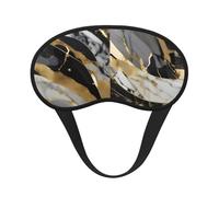 Luxury Marble Print Adults Washable Eye Mask for Nap Light Blocking for Home Hotel Airplane Camping