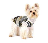 luxury Marble print Tshirts for Small Dogs Dog's Fashion Shirt Breathable Sleeveless Shirts for Small Dogs