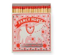 Luxury Matches Fancy Horse Design, Long Matches, Colourful Horse Luxury Giant Matchbox, Coloured Tips Large Matchsticks, Housewarming Gift, Arts & Crafts Matchbox