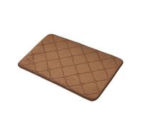 Luxury Memory Foam Bath Mat - Non-Slip Ultra Soft Water Absorbent Rug Machine Washable Perfect for Shower & Laundry Room Large 20" x 47" Size Comfort & Style