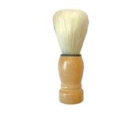 Luxury Mens Shaving Brush, Professional Nature Bristle Hair Salon Shaving Brushes With Ash Wood Handle, Perfect For Wet Shave, Safety Razor, Double Edge Razor For Men, Boyfriend, Father, Pack Of 1